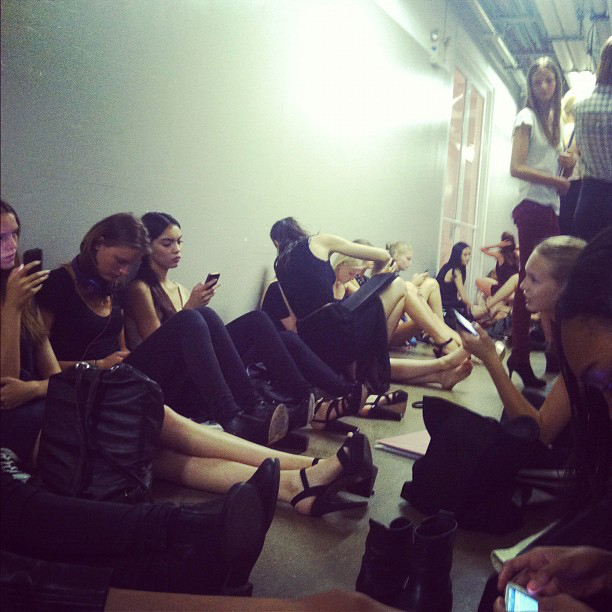 Instagram-мания: кастинги на NY Fashion Week (фото 14)