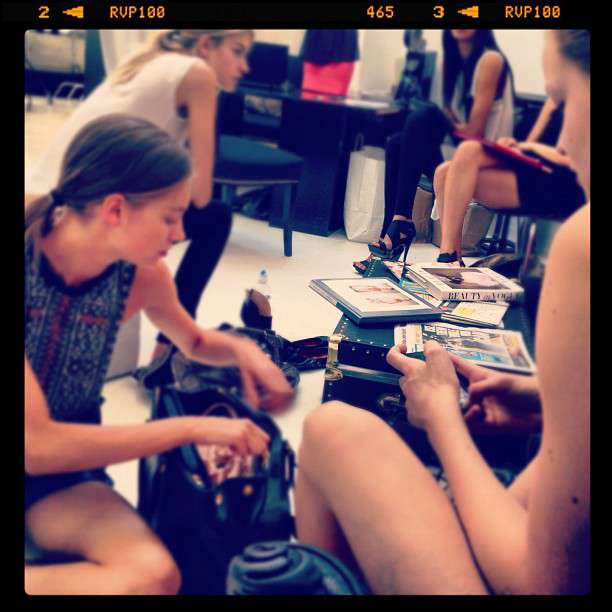 Instagram-мания: кастинги на NY Fashion Week (фото 15)