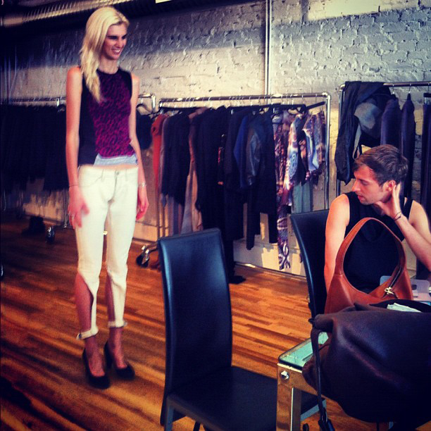 Instagram-мания: кастинги на NY Fashion Week (фото 18)