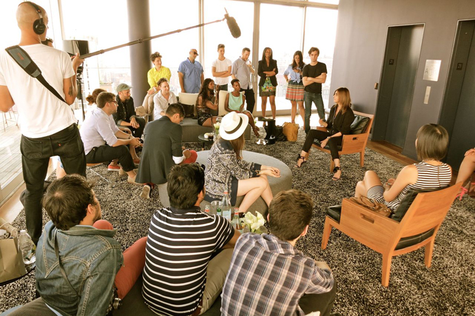 Карин Ройтфельд встретилась с блогерами tumblr (фото 5)