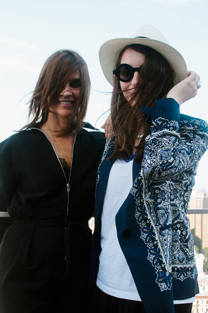 Карин Ройтфельд встретилась с блогерами tumblr (фото 4)