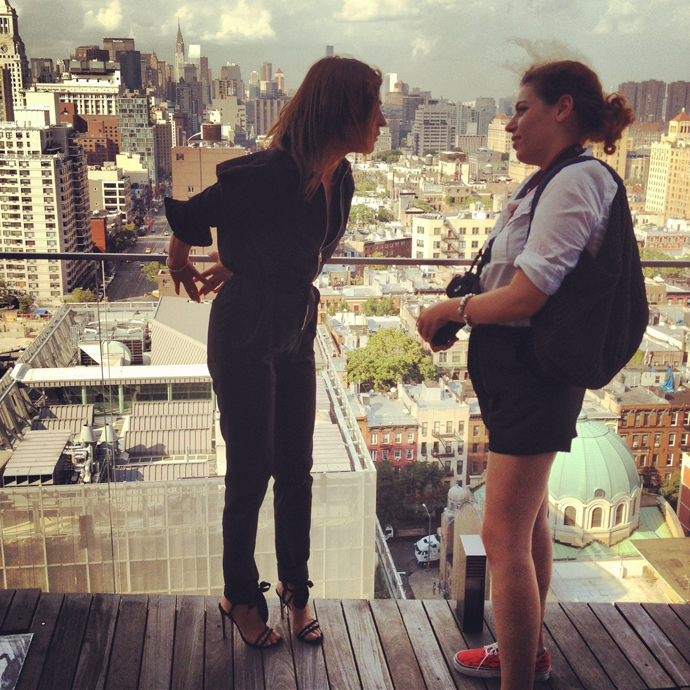 Карин Ройтфельд встретилась с блогерами tumblr (фото 3)