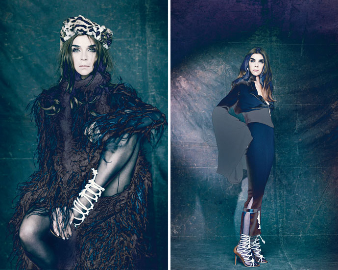 Карин Ройтфельд в W Magazine October 2011 (фото 1)