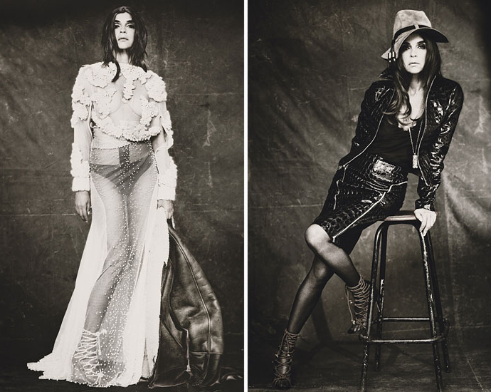 Карин Ройтфельд в W Magazine October 2011 (фото 2)