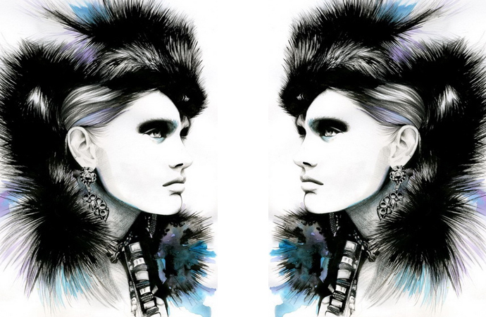 Мода в иллюстрациях. Часть 1 (фото 4)