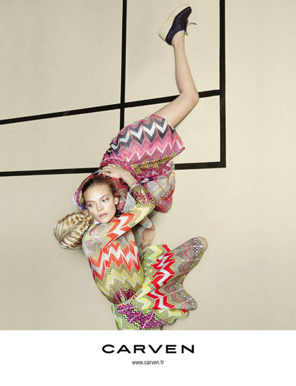 Рекламная кампания Carven весна-лето 2012 (фото 1)