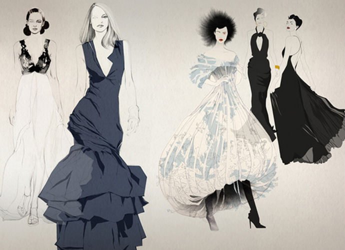 Мода в иллюстрациях. Часть 3 (фото 2)