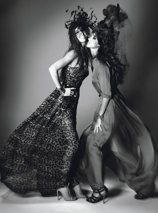 Сестры знаменитостей в W Magazine (фото 2)