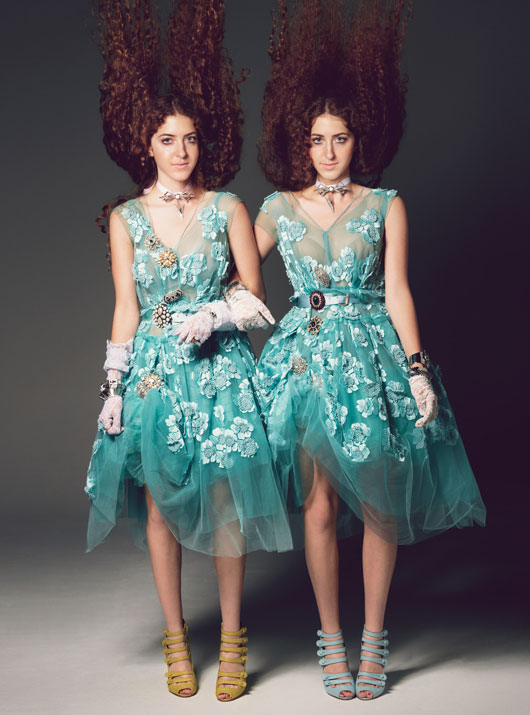 Сестры знаменитостей в W Magazine (фото 8)