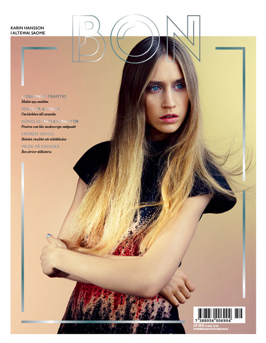 Светящиеся обложки журнала Bon (фото 2)