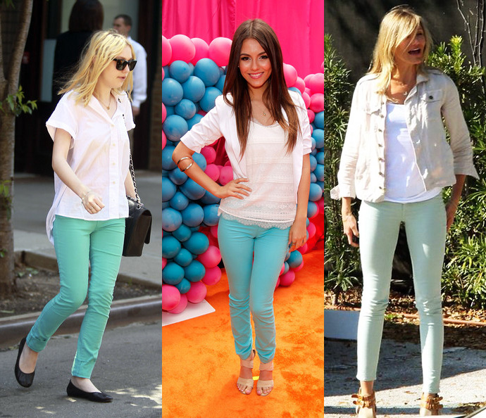 Цветные джинсы (фото 10)