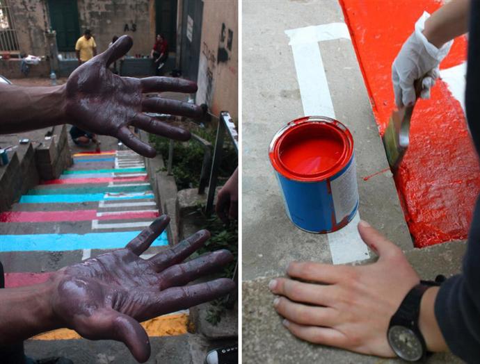 Буйство красок на улицах Бейрута (фото 5)