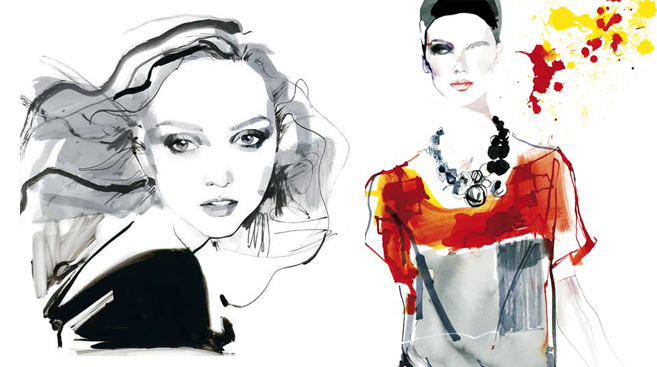 Мода в иллюстрациях. Часть 1 (фото 8)