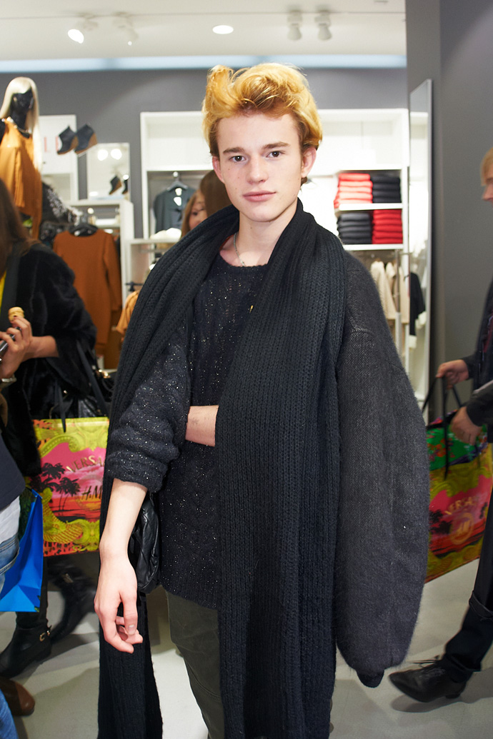 Презентация новой коллекции Versace for H&M (фото 9)