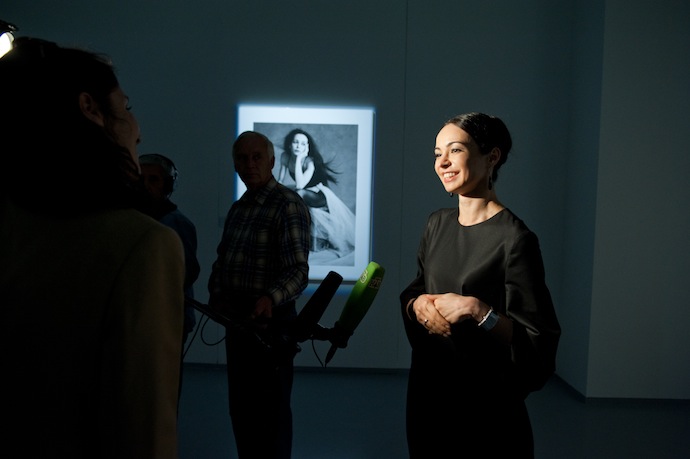 Диана Вишнева посетила Мультимедиа Арт Музей (фото 2)