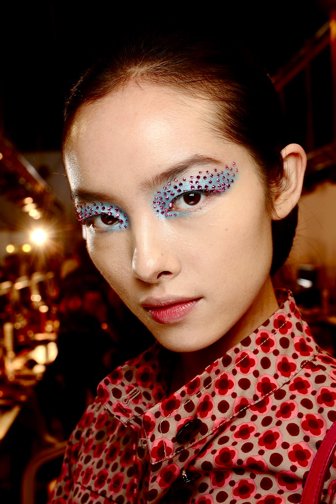 Цвет и блеск макияжа Dior Spring 2013 (фото 1)