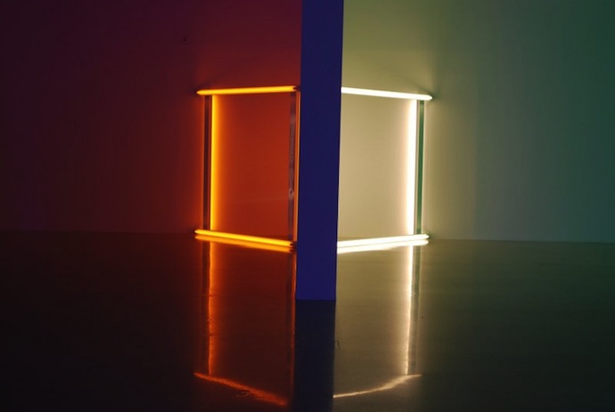 Дэн Флавин впервые выставлен в Австрии (фото 6)