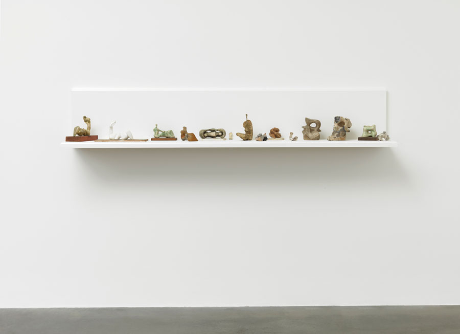 Скульптуры Генри Мура в Gagosian Gallery (фото 4)