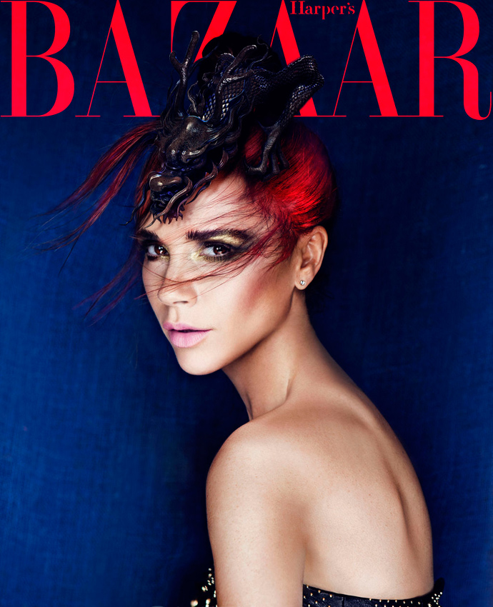 Виктория Бекхэм на обложке Harper's Bazaar China (фото 2)