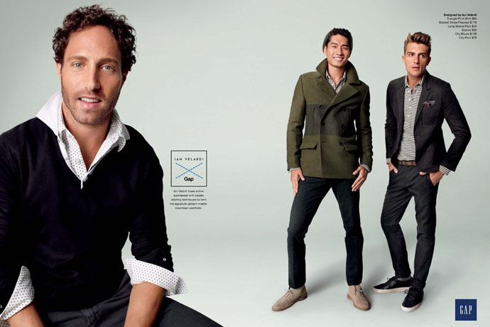 Коллаборация Gap и журнала GQ (фото 5)