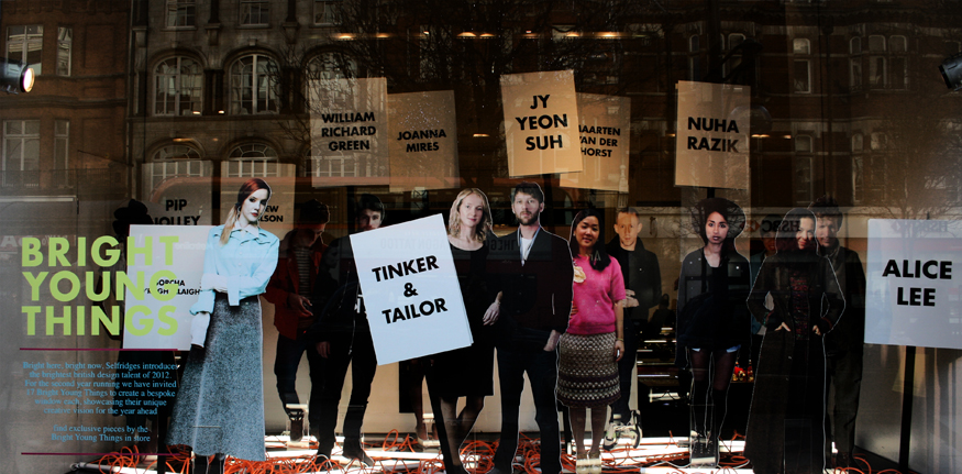 Bright Young Things Project в витринах Selfridges (фото 1)