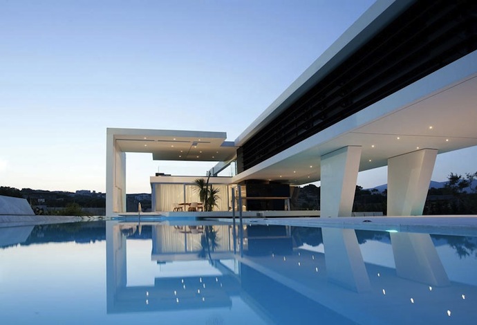 Лаконичная вилла H3 в Афинах (фото 10)