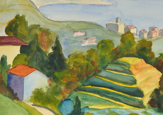 Выставка картин Германа Гессе (фото 3)