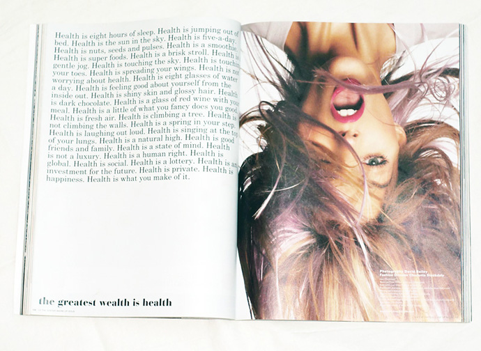 Культовый английский журнал i-D о здоровье (фото 3)