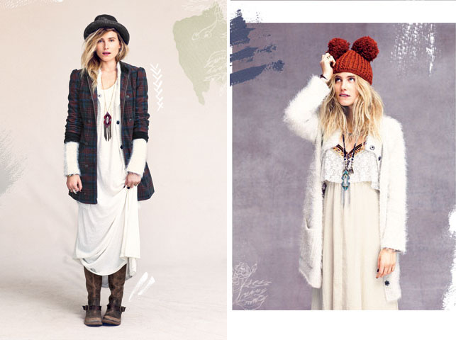 Дри Хемингуэй и Лу Дуайон для Free People (фото 2)