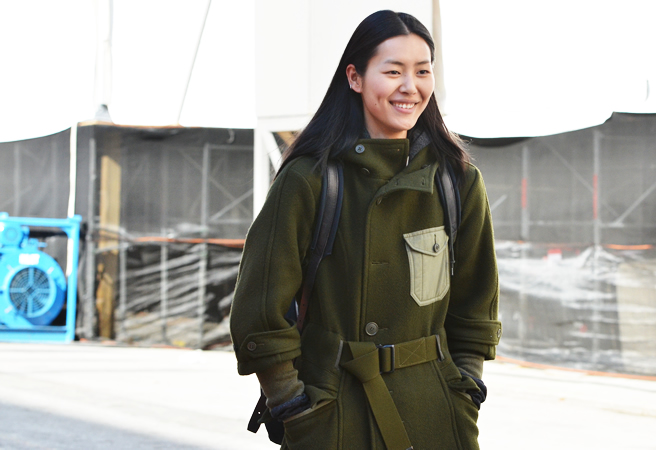 Неделя моды в Нью-Йорке. Street-style. Часть 1 (фото 10)