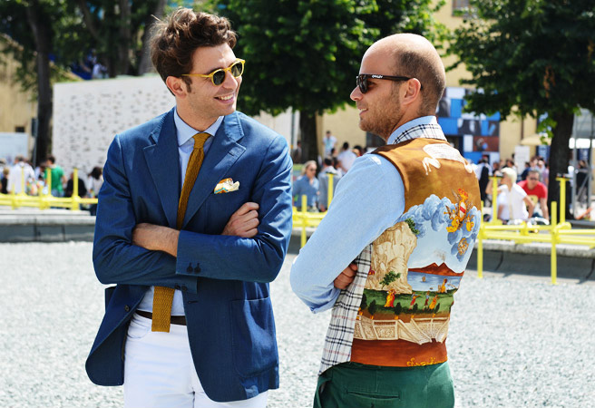 Уличная мода на Pitti Uomo (фото 7)