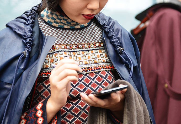 Неделя моды в Нью-Йорке. Streetstyle. Часть 3 (фото 15)