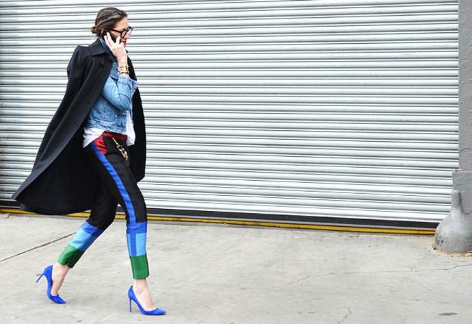 Неделя моды в Нью-Йорке. Streetstyle. Часть 3 (фото 17)