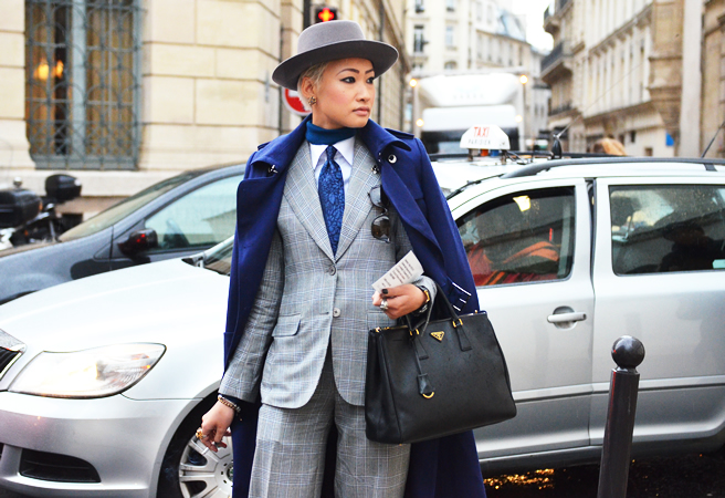 Неделя мужской моды в Париже: Streetstyle (фото 11)