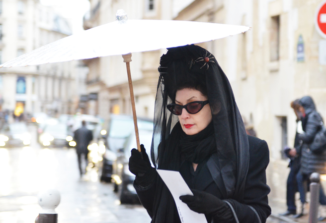 Неделя мужской моды в Париже: Streetstyle (фото 9)