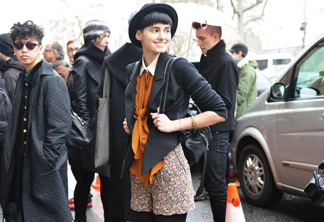 Неделя мужской моды в Париже: Streetstyle (фото 3)