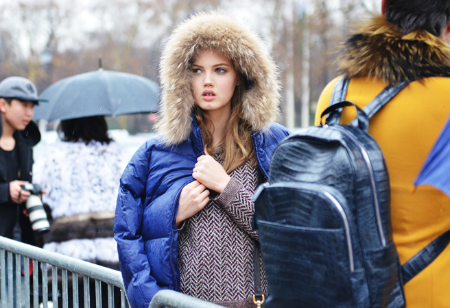 Haute Couture в Париже: streetstyle. Часть 2 (фото 4)