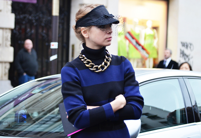 Haute Couture в Париже: streetstyle. Часть 3 (фото 9)