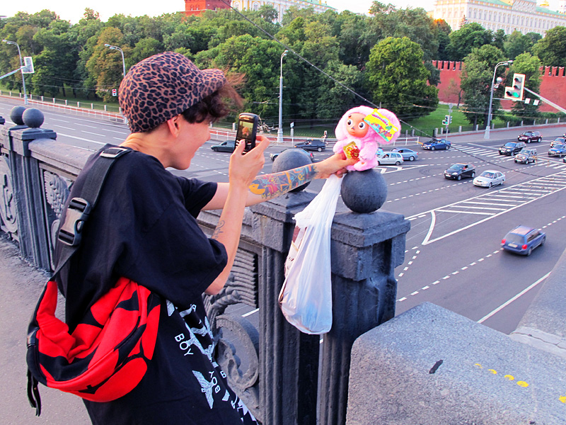 Ким Энн Фоксман в Москве (фото 5)