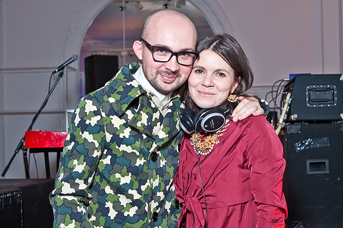 Закрытый концерт Singtank в бутике Joseph (фото 8)