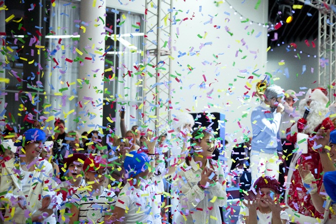 В "Сколково" отметили Новый год (фото 10)