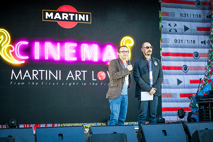 Martini Art Love Cinema в саду "Эрмитаж" (фото 9)