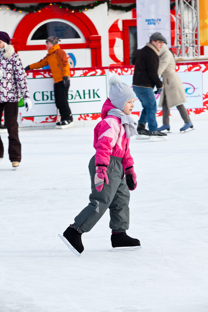 Ледовая сессия Audi на ГУМ-катке (фото 5)