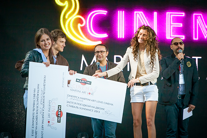 Martini Art Love Cinema в саду "Эрмитаж" (фото 10)