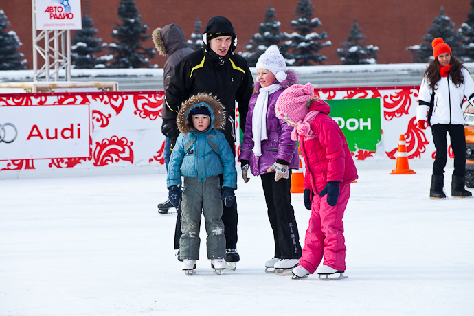 Ледовая сессия Audi на ГУМ-катке (фото 15)
