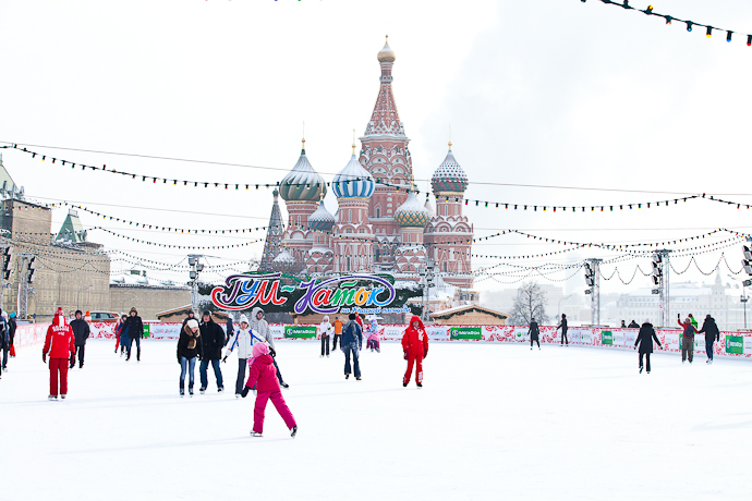 Ледовая сессия Audi на ГУМ-катке (фото 3)