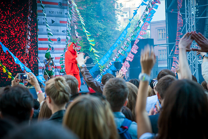 Martini Art Love Cinema в саду "Эрмитаж" (фото 22)