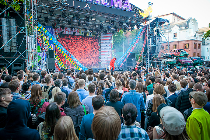 Martini Art Love Cinema в саду "Эрмитаж" (фото 24)