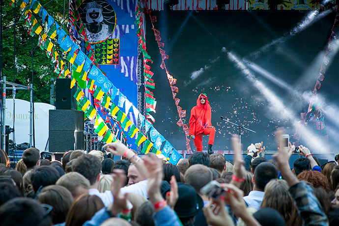 Martini Art Love Cinema в саду "Эрмитаж" (фото 26)