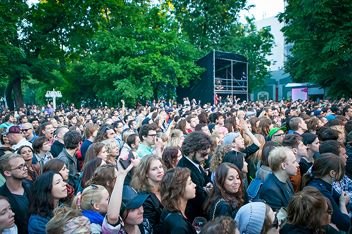 Martini Art Love Cinema в саду "Эрмитаж" (фото 34)